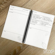 Load image into Gallery viewer, Plant Care Journal - Keep Track of your House Plant Collection - Spiral-Bound Plant Log Book-Journal-On Ya Garden