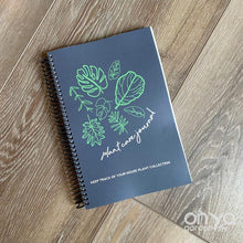Load image into Gallery viewer, Plant Care Journal - Keep Track of your House Plant Collection - Spiral-Bound Plant Log Book-Journal-On Ya Garden