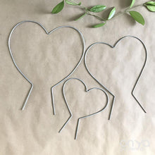 Load image into Gallery viewer, Steel Heart Indoor Plant Trellis - 3 sizes available-Trellis-On Ya Garden