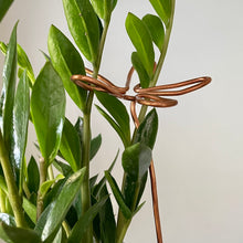 Load image into Gallery viewer, Daisy Flower Copper Plant Stick, Flower Pot Stake, 2 Lengths
