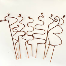 Load image into Gallery viewer, Copper Plant Stick, Plant Support Stakes, Multiple Options
