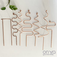 Copper Plant Stick, Plant Support Stakes, Multiple Options