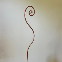 Load image into Gallery viewer, Copper Swirl Plant Stick, 2 Length Options
