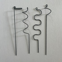 Load image into Gallery viewer, SAMPLE SETS, Copper and Steel Plant Trellises and Plant Sticks
