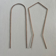 Load image into Gallery viewer, SAMPLE SETS, Copper and Steel Plant Trellises and Plant Sticks
