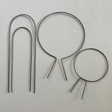 Load image into Gallery viewer, SAMPLE SETS, Copper and Steel Plant Trellises and Plant Sticks
