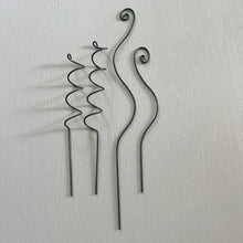 Load image into Gallery viewer, SAMPLE SETS, Copper and Steel Plant Trellises and Plant Sticks
