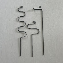 Load image into Gallery viewer, SAMPLE SETS, Copper and Steel Plant Trellises and Plant Sticks

