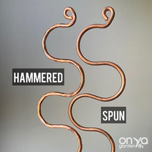 Load image into Gallery viewer, Copper Serpent Indoor Plant Stick - 2 Lengths Available-Plant Stick-On Ya Garden
