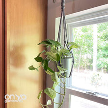 Load image into Gallery viewer, Modern Macrame No-Tail Plant Hanger- 3 Lengths Available-Macrame-On Ya Garden
