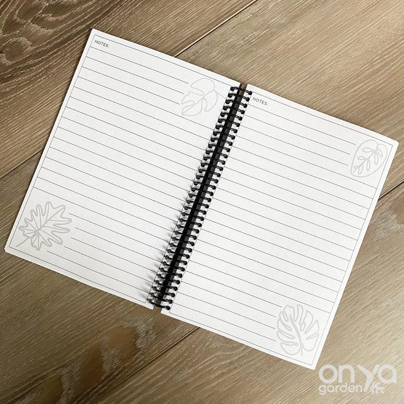 house plant diary Plant Care Journal, Track your Plant Collection Plant Diary, Spiral Bound