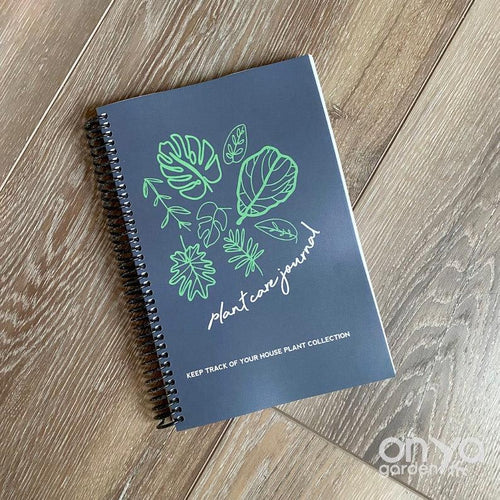 Plant Care Journal - Keep Track of your House Plant Collection - Spiral-Bound Plant Log Book-Journal-On Ya Garden