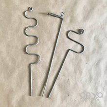 Load image into Gallery viewer, Set of 3 Steel Indoor Plant Sticks - Houseplant Stem Supporters-Plant Stick-On Ya Garden
